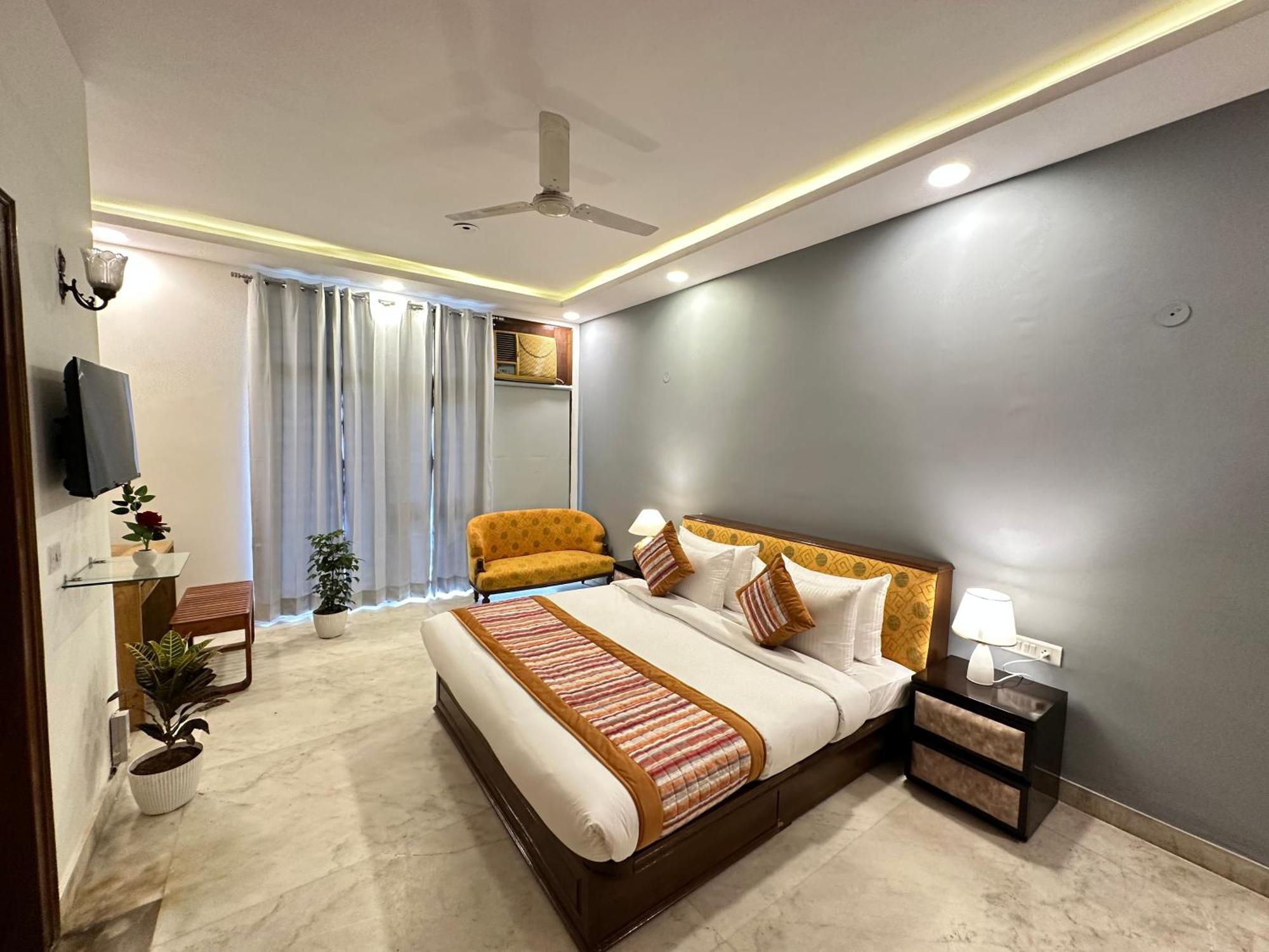 Grove Residency Hauz Khas New Delhi Couple Friendly Hotel Buitenkant foto