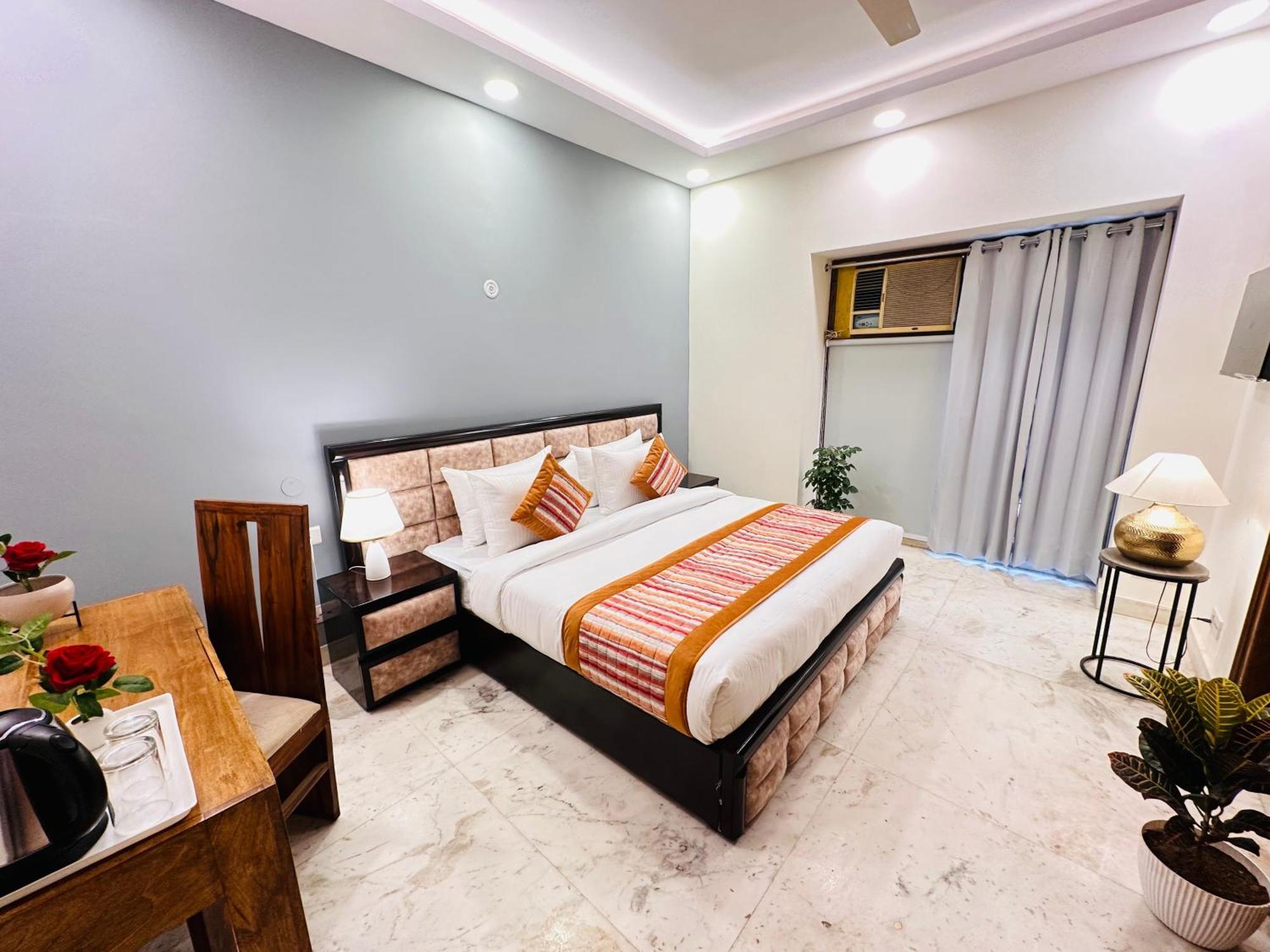 Grove Residency Hauz Khas New Delhi Couple Friendly Hotel Buitenkant foto