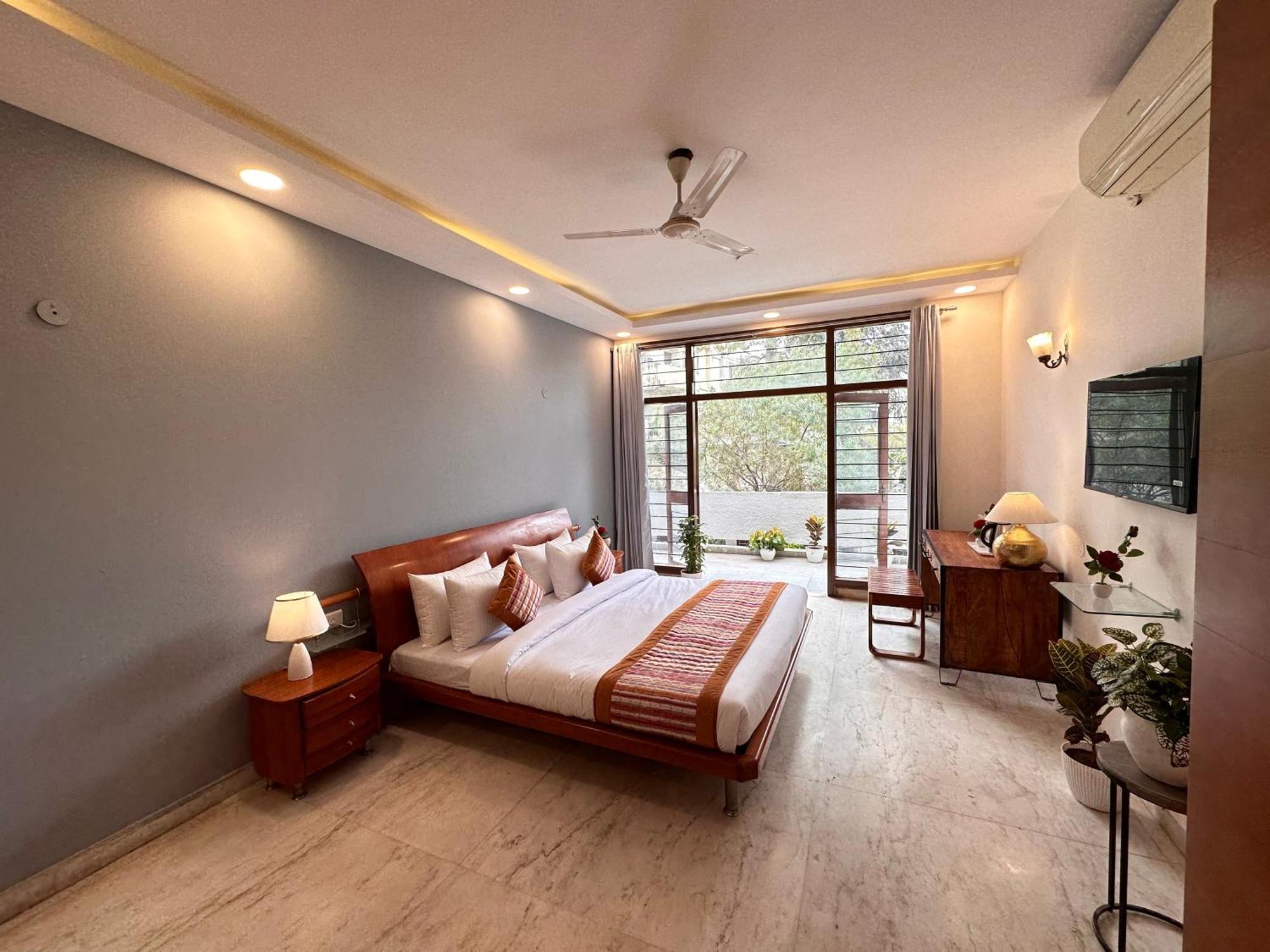 Grove Residency Hauz Khas New Delhi Couple Friendly Hotel Buitenkant foto
