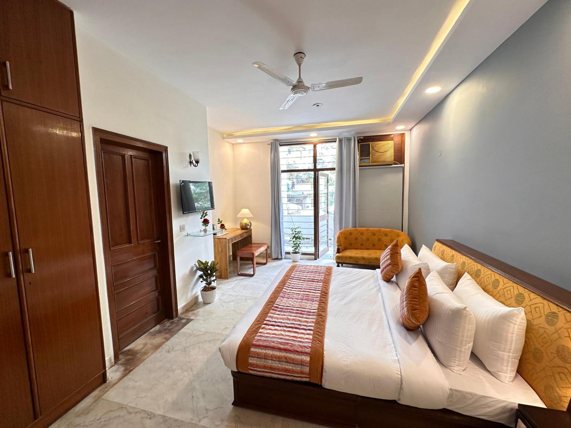 Grove Residency Hauz Khas New Delhi Couple Friendly Hotel Buitenkant foto