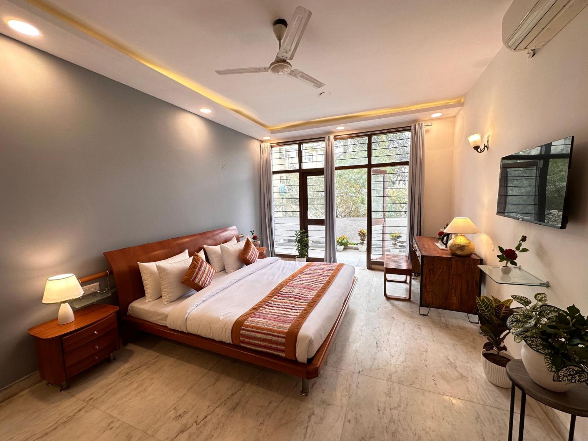 Grove Residency Hauz Khas New Delhi Couple Friendly Hotel Buitenkant foto