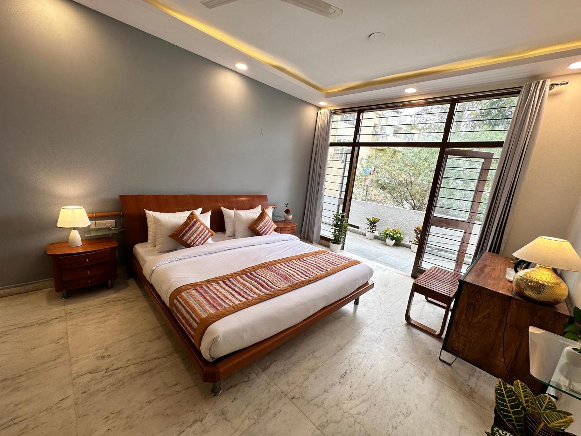 Grove Residency Hauz Khas New Delhi Couple Friendly Hotel Buitenkant foto